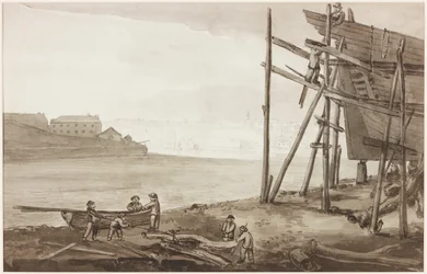 Bootsbauer am Tyne, 1820